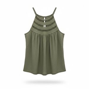 Old Navy Olive Strappy Tank Top